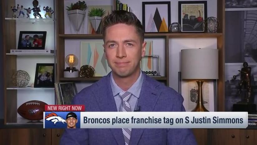 Broncos to use franchise tag on Justin Simmons