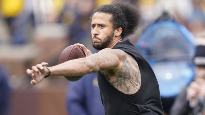 Raiders coach avoids discussing Colin Kaepernick workout