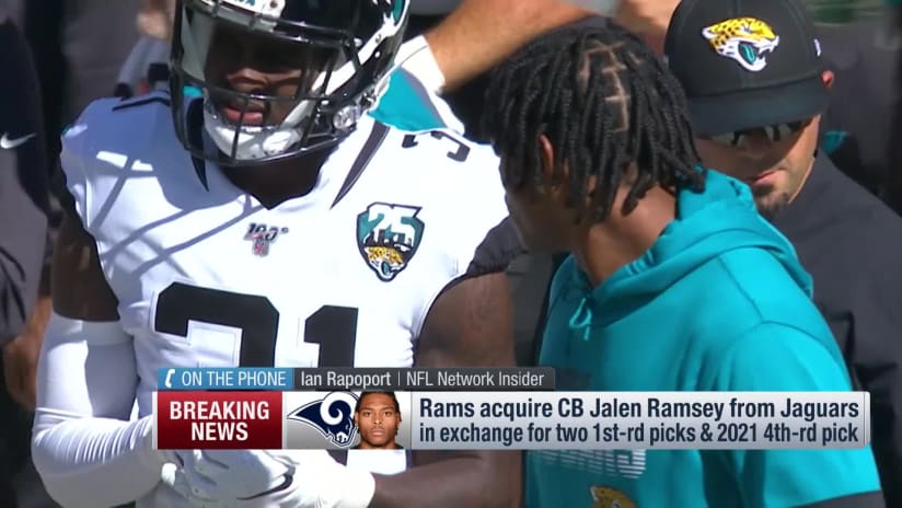 Rams trade for Jaguars CB Jalen Ramsey