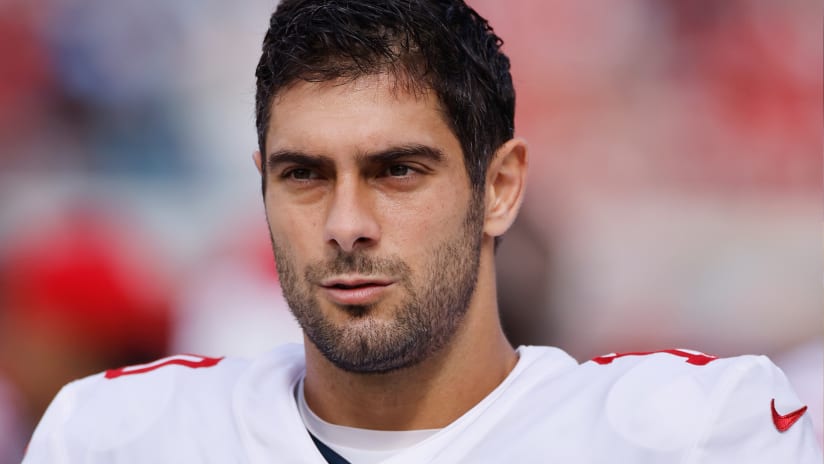 49ers QB Jimmy Garoppolo (thumb) not expected to start vs. Texans