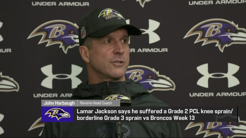 Ravens coach John Harbaugh offers 'no pronouncements' on availability of  QBs Lamar Jackson, Tyler Huntley vs. Browns