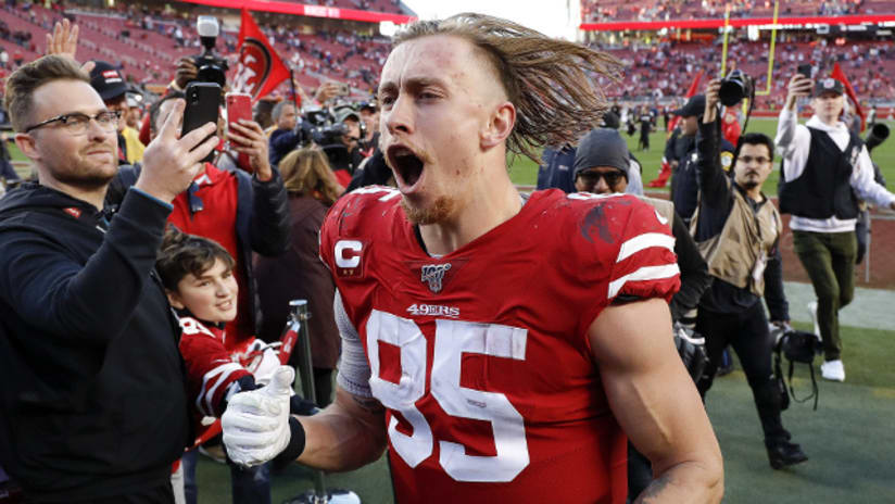 49ers' George Kittle on his sore ankle: 'I feel fabulous. Thanks for asking'