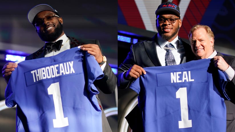 Giants rookie Kayvon Thibodeaux gets #5 jersey after $50K charitable  donation