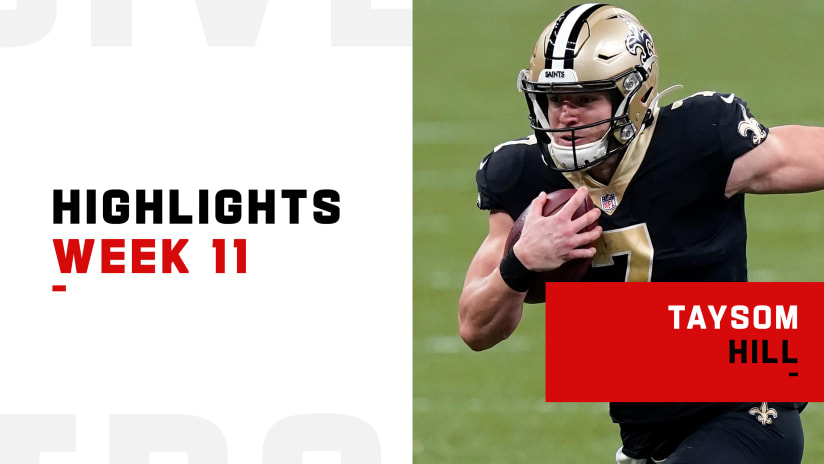 Taysom Hill injury status: Saints QB is active for Week 11 vs. Eagles -  DraftKings Network