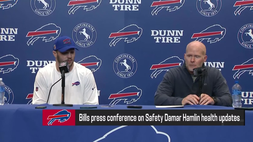 Buffalo Bills Quarterback Josh Allen Requests Prayers for Damar Hamlin  After Cardiac Arrest