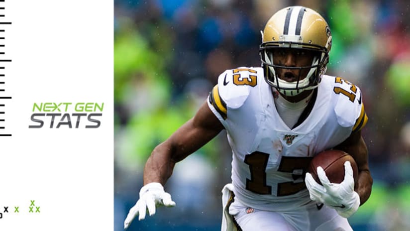 Next Gen Stats: New Orleans Saints wide receiver Michael Thomas'  record-breaking 2019 season