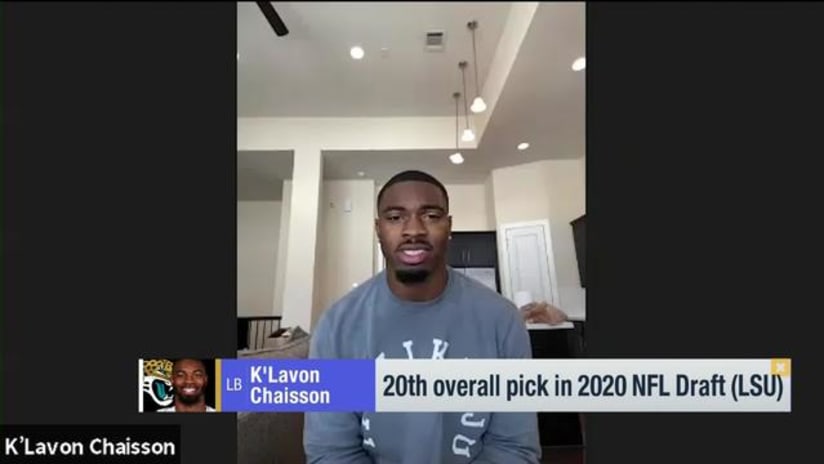 Jaguars select K'Lavon Chaisson with No. 20 pick in NFL Draft