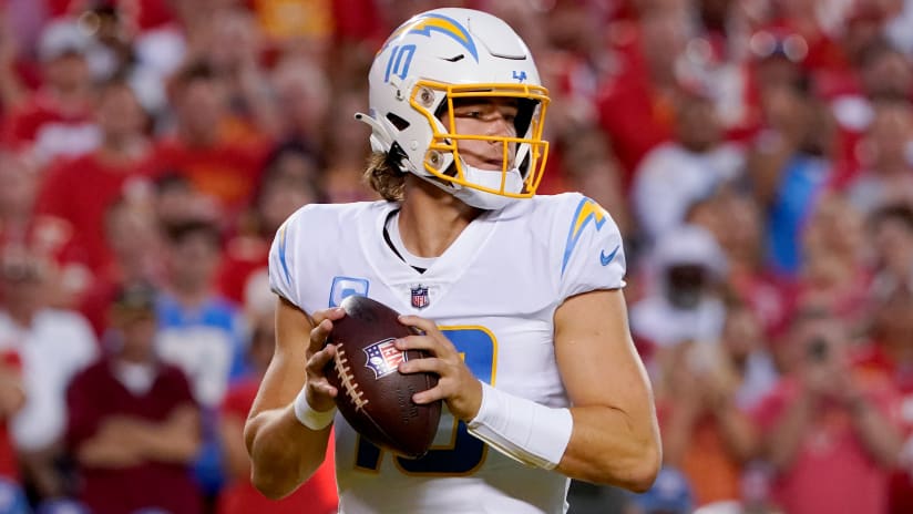 Chargers 24-27 Chiefs: Justin Herbert injures his ribs as Kansas