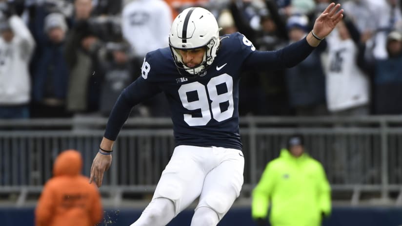 NFL Combine 2022: Specialist Jordan Stout continues battle to be top punter  in draft, shows off speed 