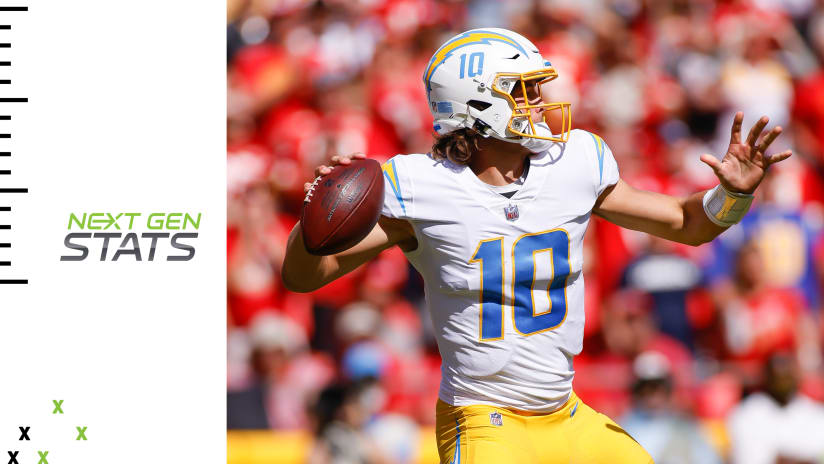 Los Angeles Chargers QB Justin Herbert taking go long to another level in  the NFL