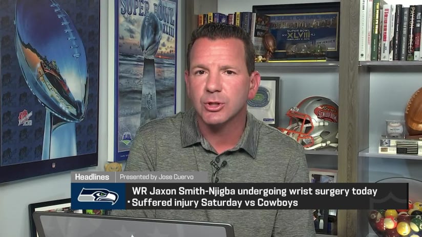 Seahawks rookie receiver Jaxon Smith-Njigba to miss 3-4 weeks with wrist  injury - The San Diego Union-Tribune