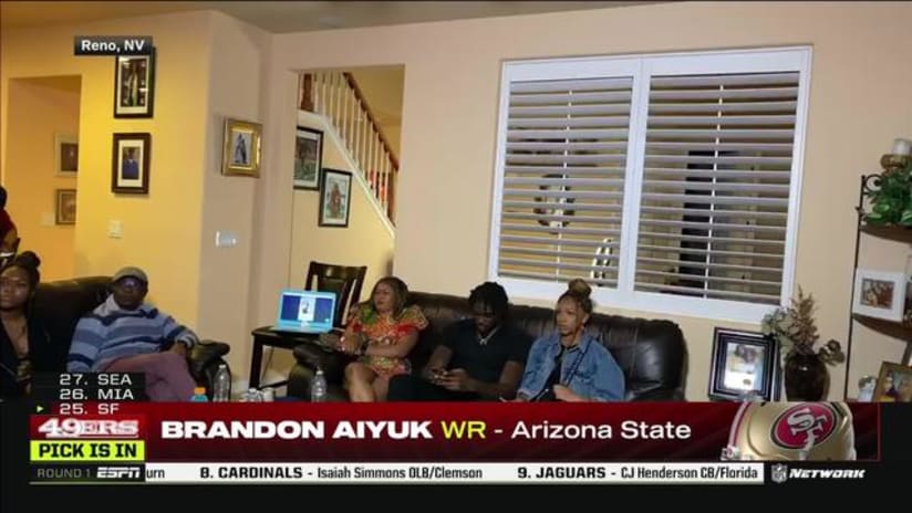 ASU 1st-rounder Brandon Aiyuk leaves 49ers practice with injury