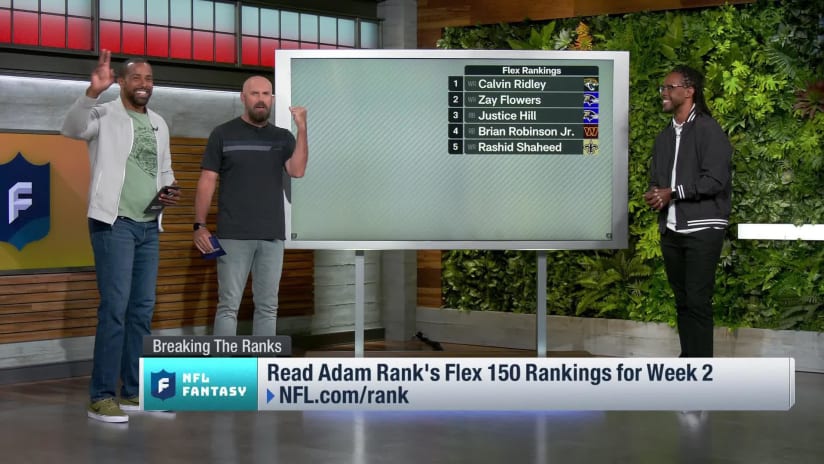 Fantasy Football 2023: Week 1 Flex Rankings