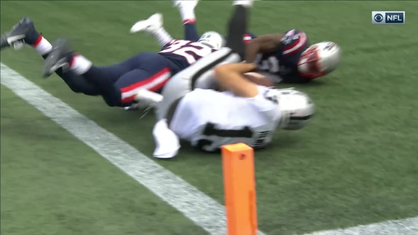 NFL: Las Vegas Raiders safety Johnathan Abram collides with television  equipment, injury