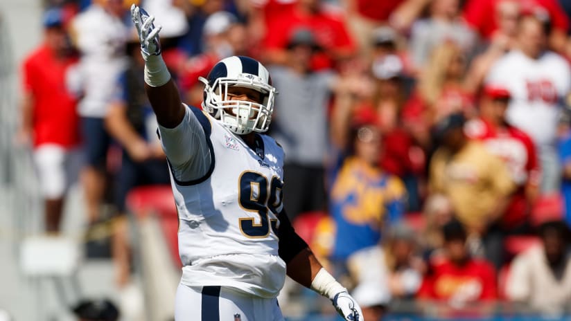 NFL Auction  Crucial Catch - Rams Rob Havenstein Game Worn Jersey