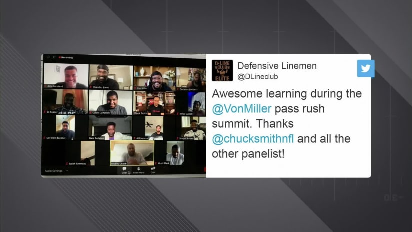Broncos Von Miller Holds Virtual Pass Rush Summit broncos von miller holds virtual pass