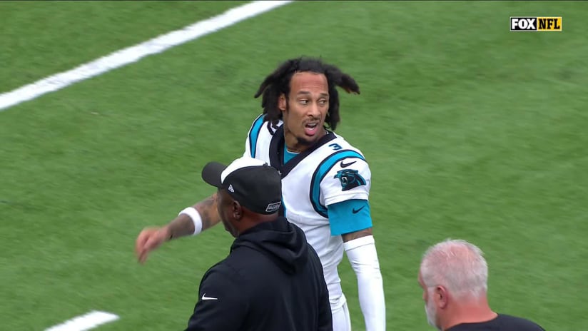 Panthers WR Robbie Anderson sent to locker room by Steve Wilks