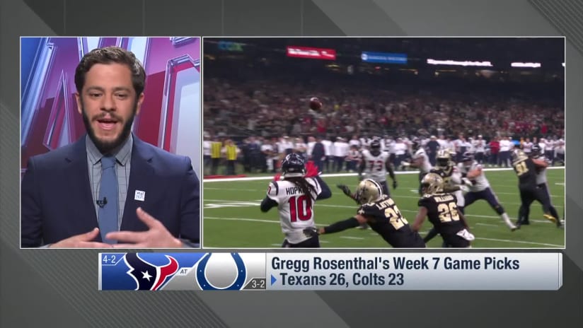 NFL Network's Gregg Rosenthal discusses his Week 7 game picks with