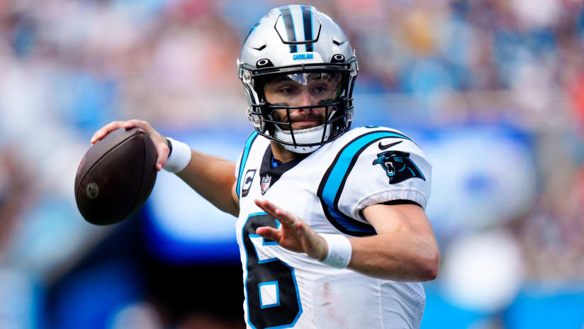 Panthers QB Baker Mayfield displays passion against Browns but