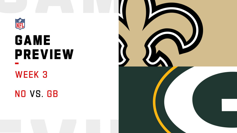 Packers vs. Saints Injury Report — Week 3