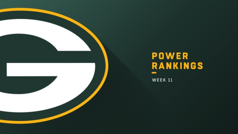 Patriots return to top of NFL Power Rankings in Week 11