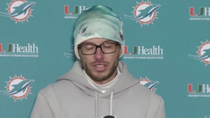 Mike McDaniel on Bills fans hurling ice balls in Dolphins loss