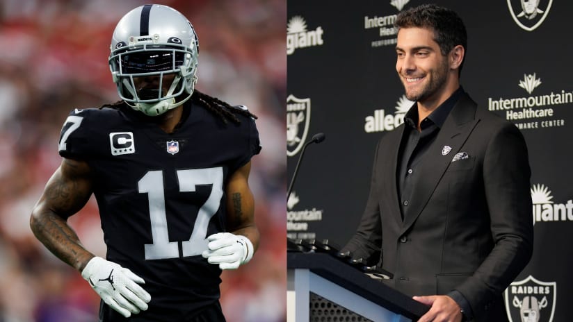 Raiders' Davante Adams 'absolutely' wants to remain with Las Vegas despite  uncertainty around Derek Carr