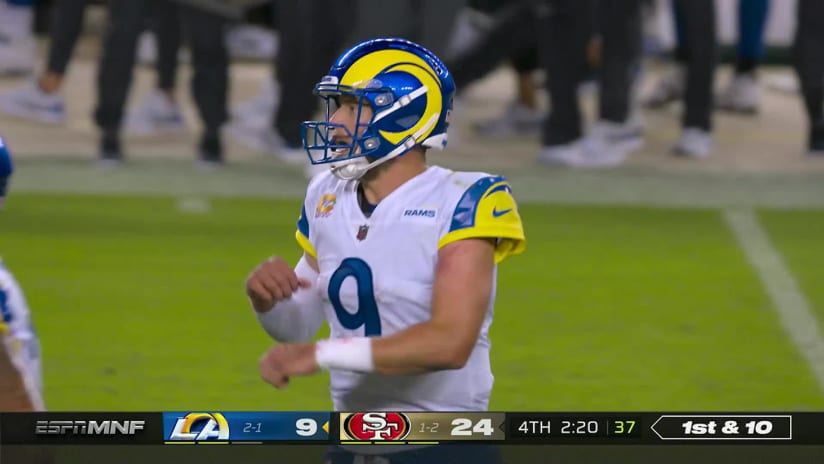 Rams' Matthew Stafford admits team has 'a lot to clean up' after loss