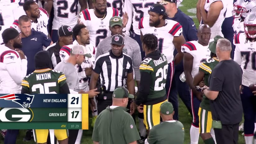 New England Patriots 21-17 Green Bay Packers NFL Pre-Season Recap and  Scores from the New England Patriots 21-17 Green Bay Packers