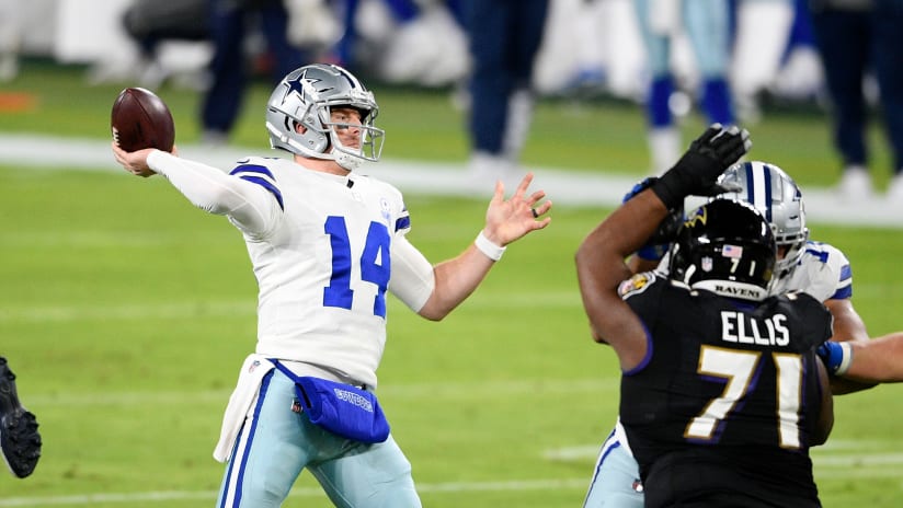 Ravens run over Cowboys in NFL Tuesday night game 