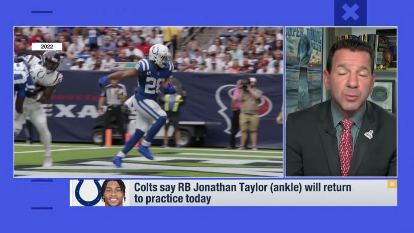 Colts Update Jonathan Taylor's Status: 'The Ankle's Not 100 Percent' 