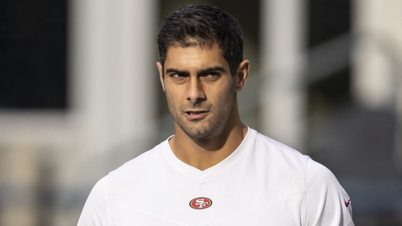 Jimmy Garoppolo 'going to let the chips fall where they may' as he  continues shoulder rehab