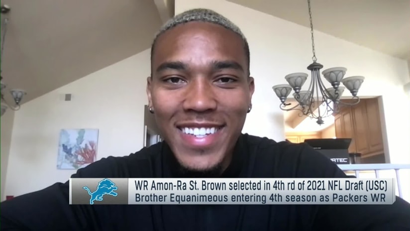 Detroit Lions - Amon-Ra St. Brown is nominated for the