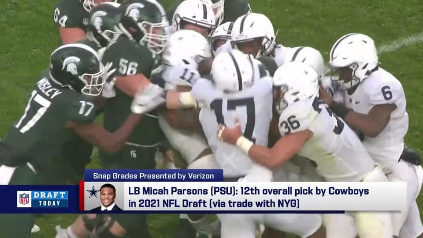 2021 NFL Draft: Micah Parsons-Cowboys, Najee Harris-Steelers among five  favorite picks