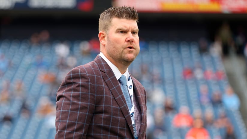 Jon Robinson: Tennessee Titans general manager in photos