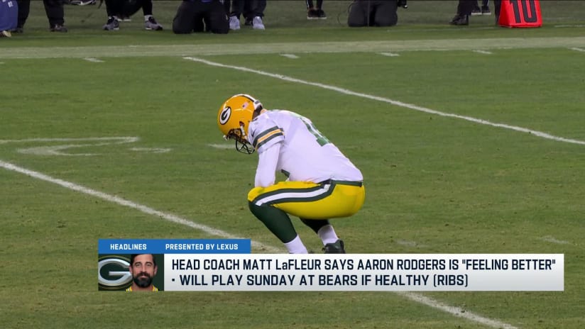 Aaron Rodgers injury update: Packers QB to go for tests on ribs