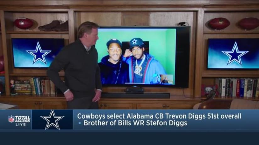 NFL - The Dallas Cowboys select Trevon Diggs with the 51st