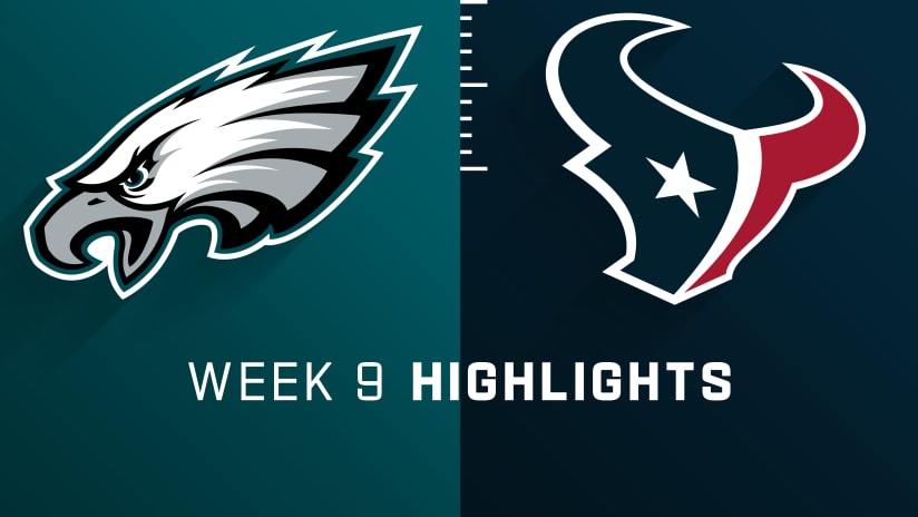 Eagles defeat Texans: Takeaways from 29-17 win in Week 9