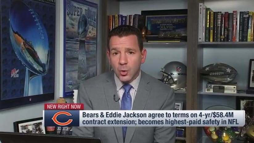 Bears, Eddie Jackson agree to 4-yr, $58.4M extension