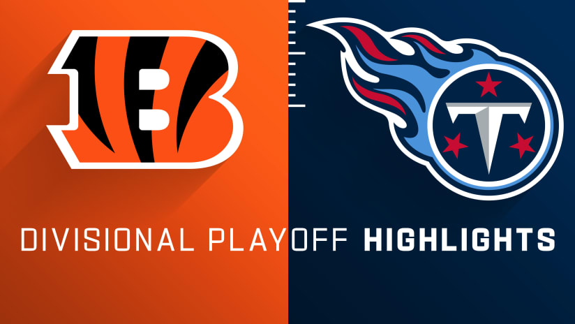 Tennessee Titans Vs Cincinnati Bengals 2022 Divisional Round NFL