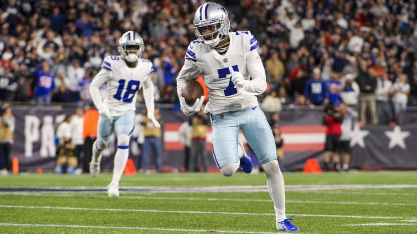 Cowboys' Trevon Diggs for the best record in 40 years after grabbing his  10th interception