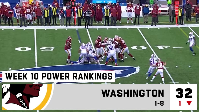 NFL 2016 Week 10 Power Rankings - New England Patriots, Oakland