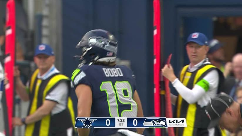 More Bobo: WR Jake Bobo scores first TD in Seahawks' win over Panthers