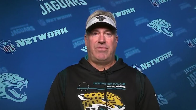 Jacksonville Jaguars coach Doug Pederson explains how he discussed Damar  Hamlin with his team