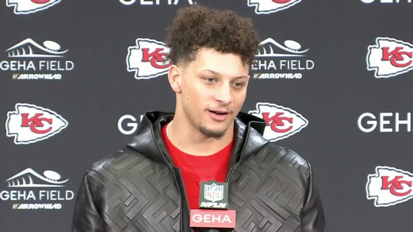 Kansas City Chiefs quarterback Patrick Mahomes pumps up the crowd prior to  an NFL football game against the Las Vegas Raiders Monday, Oct. 10, 2022,  in Kansas City, Mo. (AP Photo/Ed Zurga