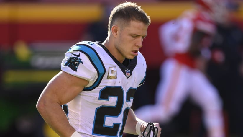 Christian McCaffrey injury update: Panthers RB 'very much in doubt' for Week  10 after injuring shoulder in return