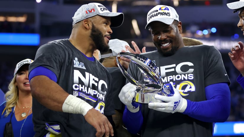 Rams News: Have you seen Aaron Donald's wife, Erica, Super Bowl ring? -  Turf Show Times