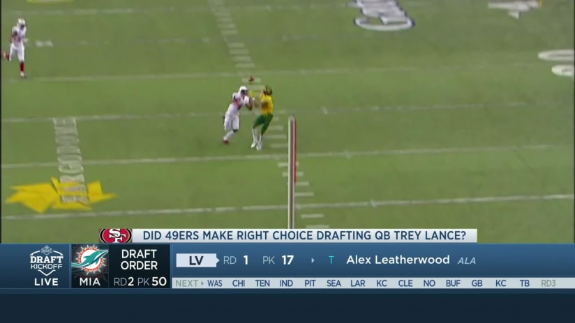 Trey Lance draft pick was a 'mistake': 49ers' Kyle Shanahan