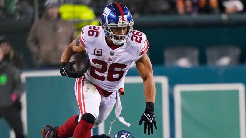 Saquon Barkley doesn't see himself in anything but Giants uniform after  loss to Eagles