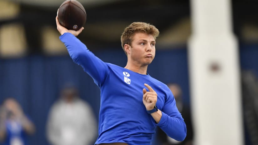 BYU Pro Day Live Tracker: QB Zach Wilson, Others Go Through Combine Drills